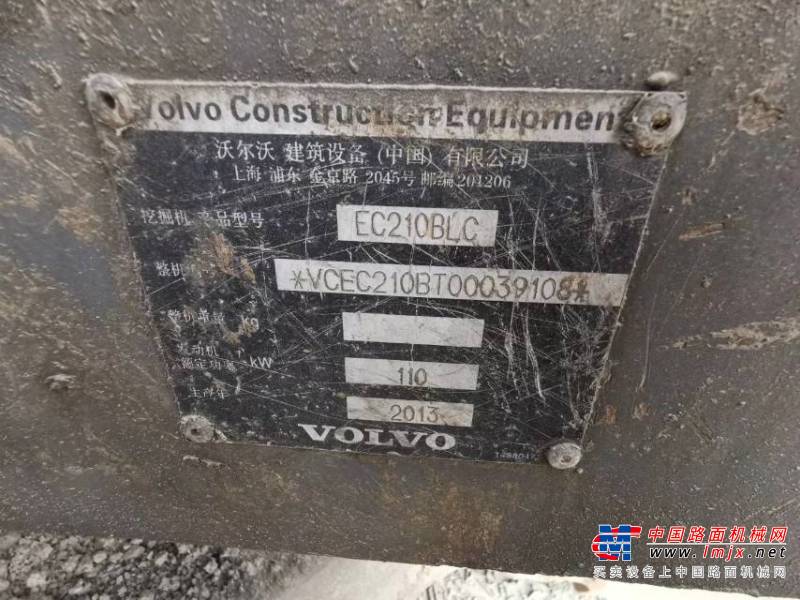 贵阳市出售转让二手不详小时--年沃尔沃EC210BLC挖掘机
