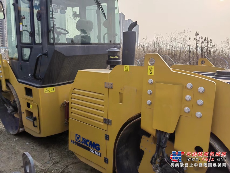 徐州市出售转让二手不详小时2021年徐工XD103双钢轮压路机