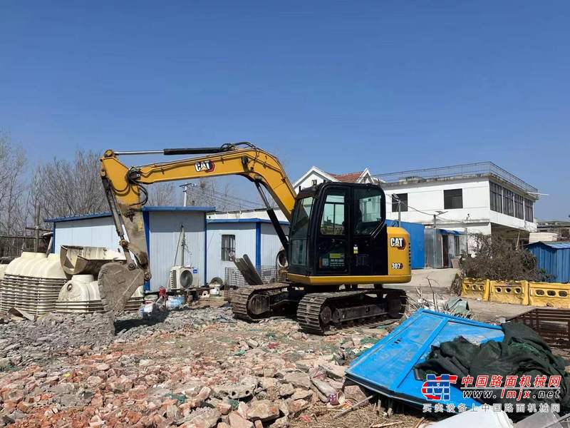 徐州市出售转让二手不详小时2021年卡特彼勒307挖掘机