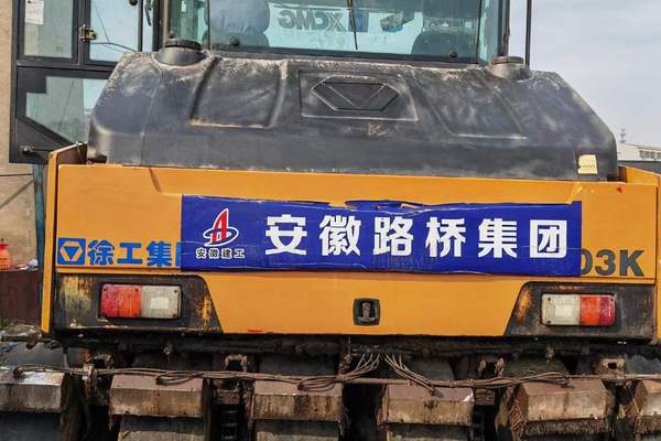 徐州市出售转让二手不详小时2018年徐工XP303K轮胎压路机