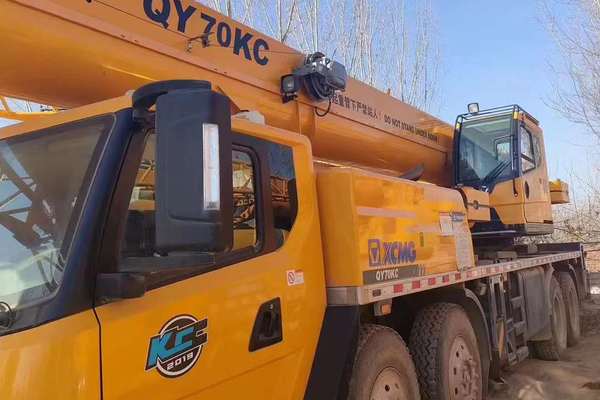 石家庄市出售转让二手不详小时--年徐工QY55KC汽车起重机