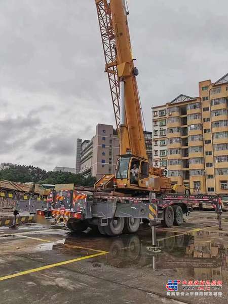 广州市出售转让二手不详小时2014年徐工QY80汽车起重机