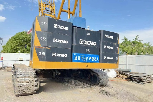 徐州市出售转让二手不详小时2021年徐工XGC100履带起重机