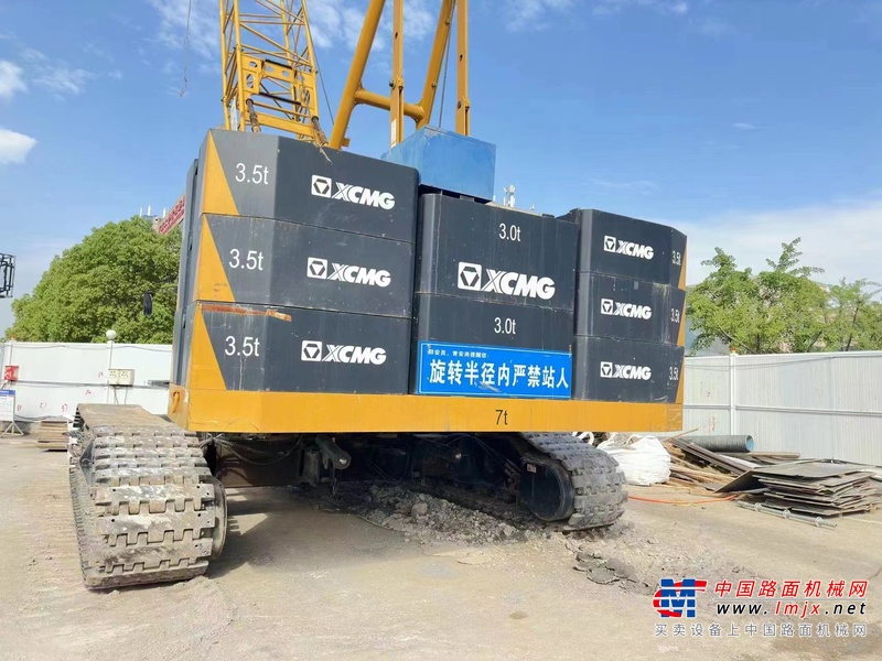 徐州市出售转让二手不详小时2021年徐工XGC100履带起重机