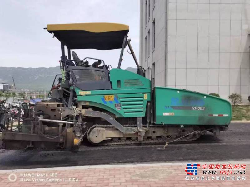 郑州市出售转让二手不详小时2020年徐工RP603沥青摊铺机