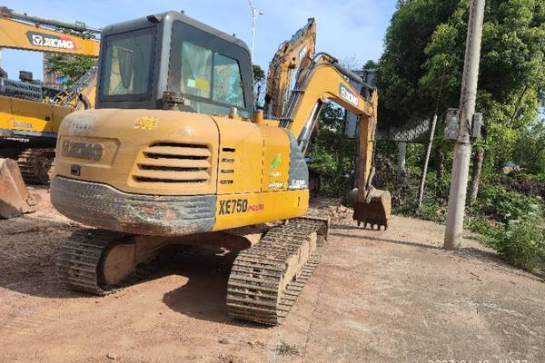 长沙市出售转让二手不详小时2022年徐工XE60D挖掘机