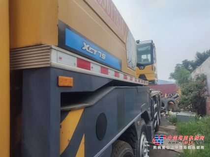 潍坊市出售转让二手不详小时2018年徐工XCT75汽车起重机