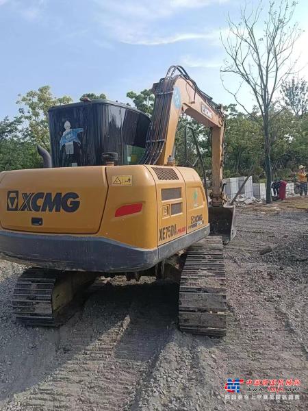 池州市出售转让二手不详小时2021年徐工XE75DA挖掘机