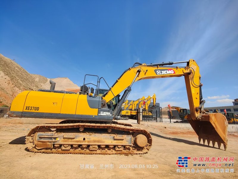 兰州市出售转让二手不详小时2021年徐工XE370D挖掘机