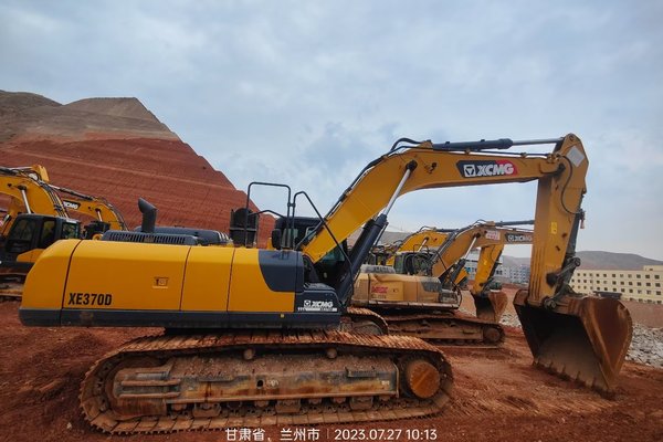 兰州市出售转让二手不详小时2021年徐工XE370D挖掘机
