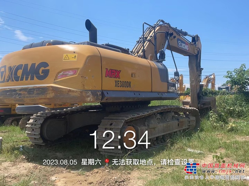 汉中市出售转让二手不详小时2021年徐工XE380DK挖掘机