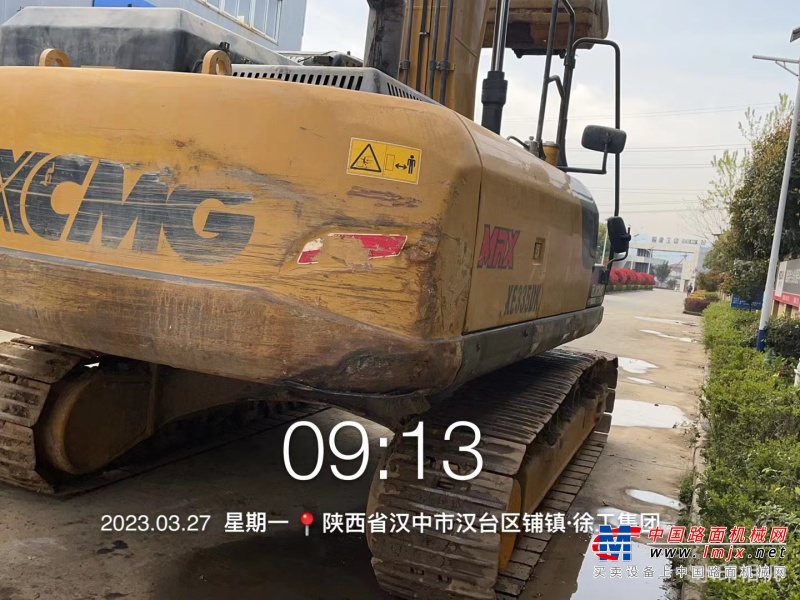 汉中市出售转让二手不详小时2021年徐工XE335DK挖掘机