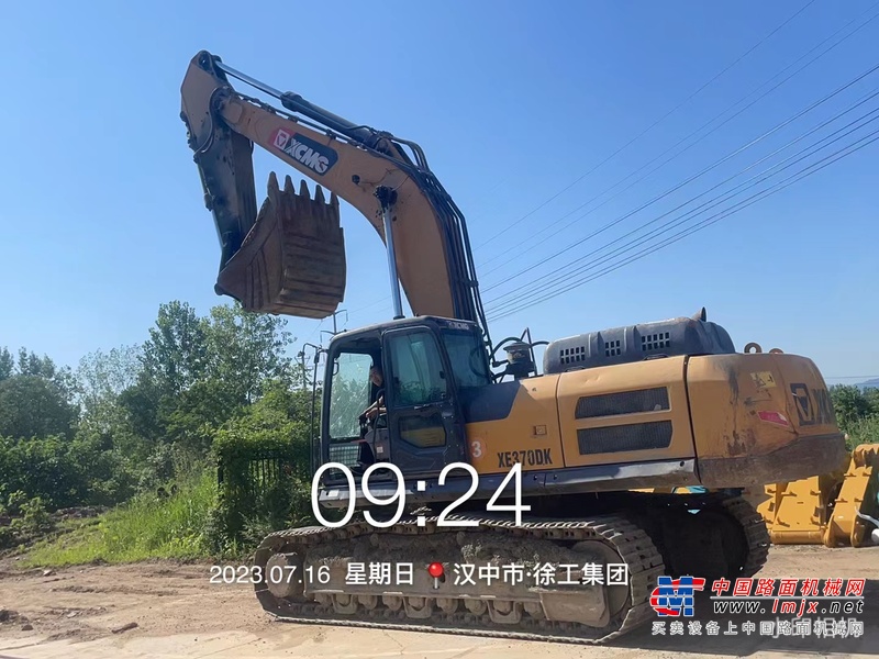 汉中市出售转让二手不详小时2019年徐工XE370DK挖掘机