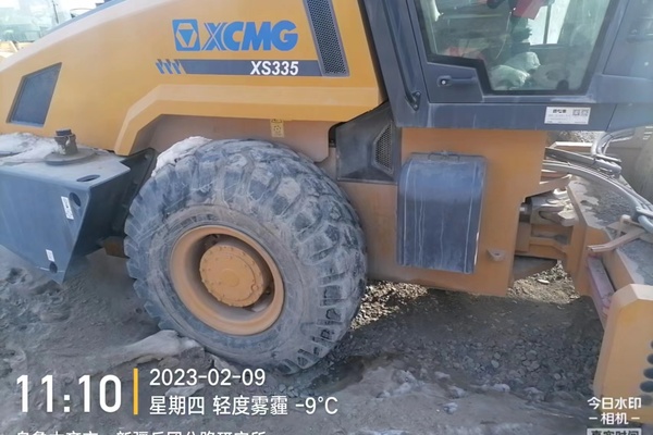 出售转让二手不详小时2019年徐工XS335单钢轮压路机