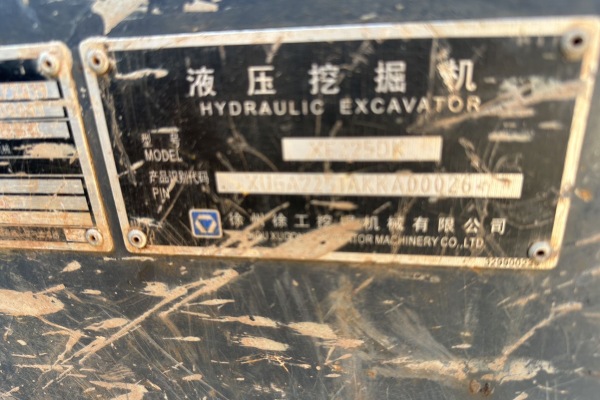 湘潭市出售转让二手不详小时2019年徐工XE225DK挖掘机