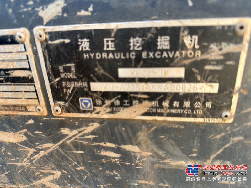 湘潭市出售转让二手不详小时2019年徐工XE225DK挖掘机