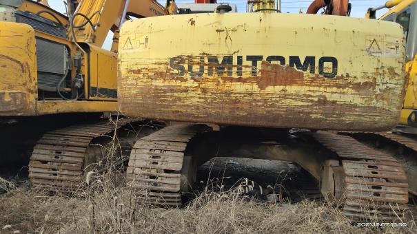 石家庄市出售转让二手不详小时2000年住友SH200挖掘机