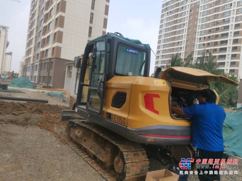 唐山市出售转让二手不详小时2023年徐工XE75G挖掘机