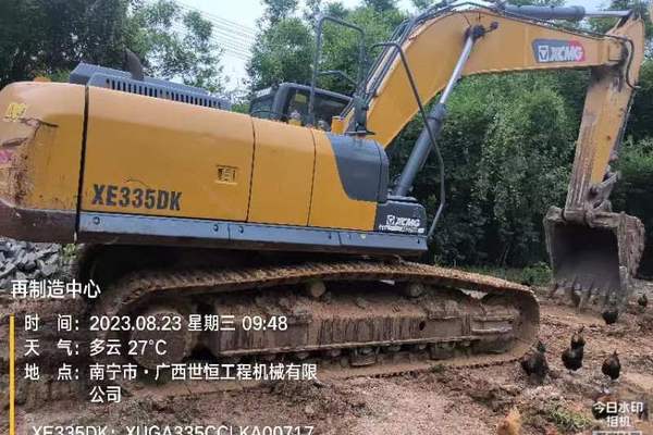 南宁市出售转让二手不详小时2020年徐工XE335DK挖掘机