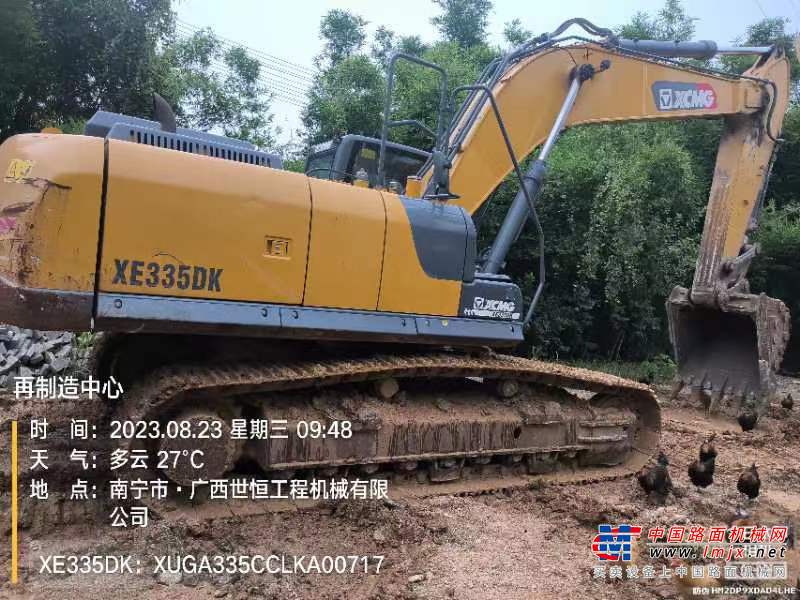 南宁市出售转让二手不详小时2020年徐工XE335DK挖掘机