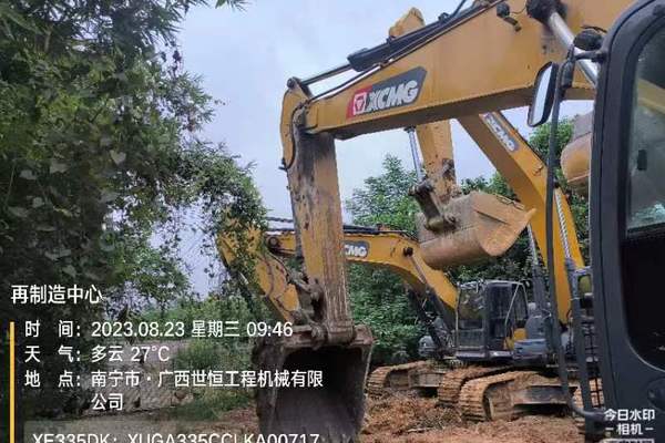 南宁市出售转让二手不详小时2020年徐工XE335DK挖掘机