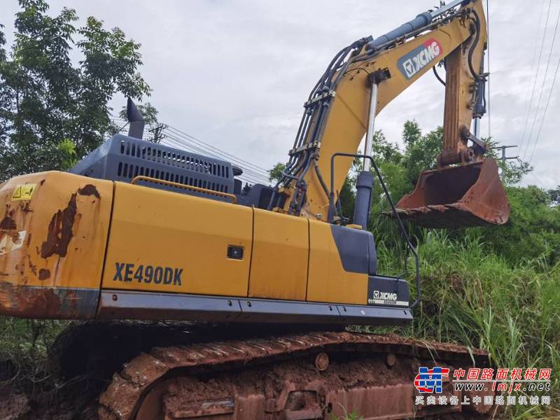 南宁市出售转让二手不详小时2019年徐工XE490DK挖掘机