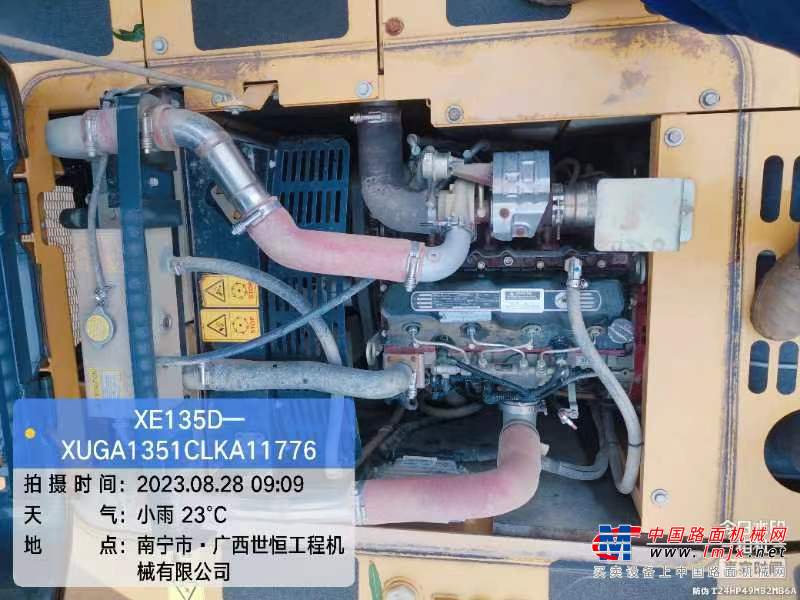 南宁市出售转让二手不详小时2021年徐工XE135D挖掘机