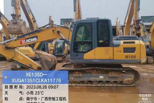 南宁市出售转让二手不详小时2021年徐工XE135D挖掘机