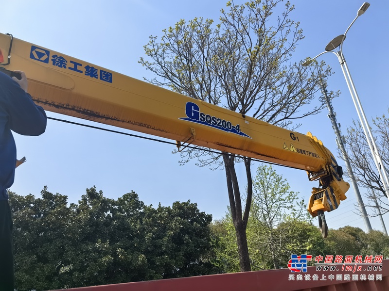 徐州市出售转让二手不详小时2020年徐工SQS200E随车起重机