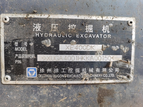 晋中市出售转让二手不详小时2019年徐工XE400DK挖掘机