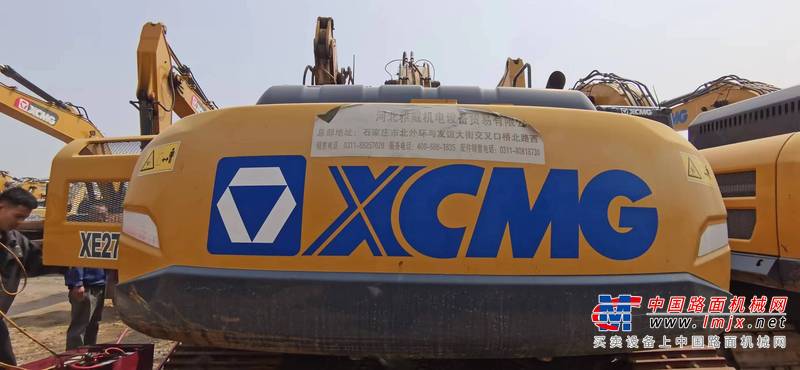 石家庄市出售转让二手不详小时2017年徐工XE270DK挖掘机