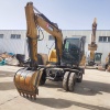 银川市出售转让二手不详小时2022年徐工XE75WG轮式挖掘机