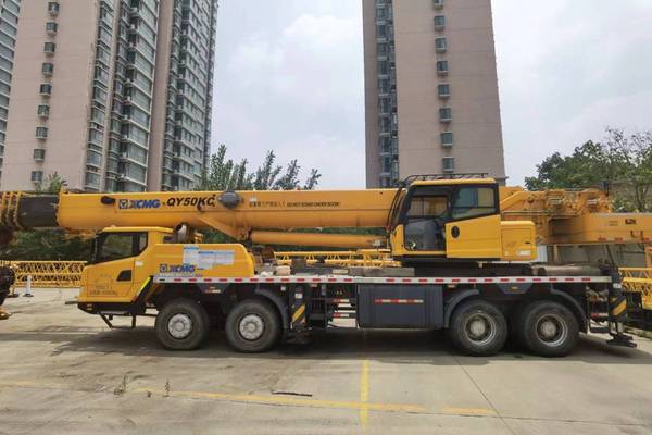 徐州市出售转让二手不详小时2021年徐工QY50KC汽车起重机