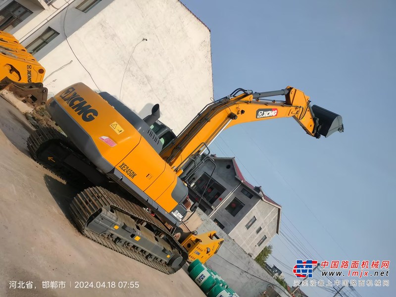 石家庄市出售转让二手不详小时2020年徐工XE245DK挖掘机