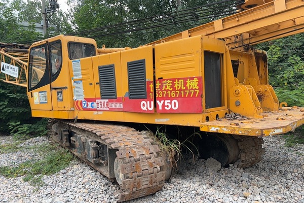 徐州市出售转让二手不详小时2016年徐工QUY50履带起重机