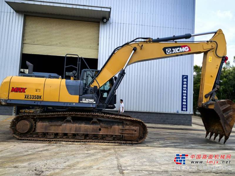 南宁市出售转让二手不详小时2021年徐工XE335DK挖掘机