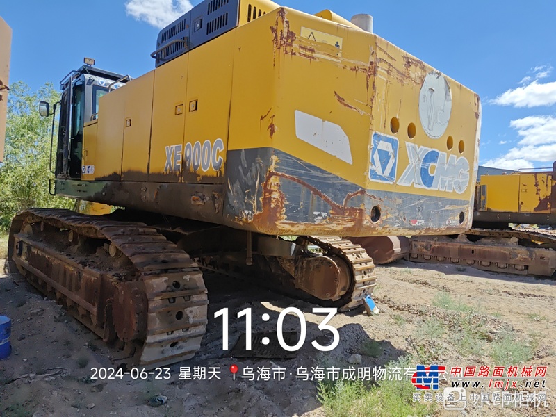 乌海市出售转让二手不详小时2016年徐工XE900C挖掘机