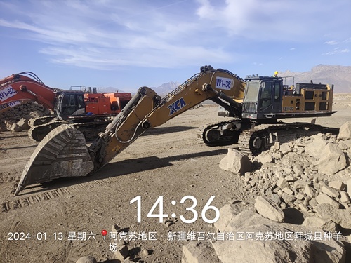 阿克苏地区出售转让二手不详小时2019年徐工XE950G挖掘机