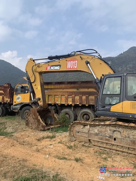贵阳市出售转让二手不详小时2021年徐工XE550DK挖掘机