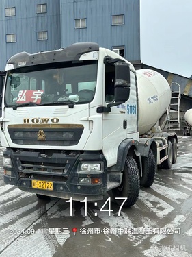 徐州市出售转让二手不详小时2021年徐工G4806E搅拌运输车