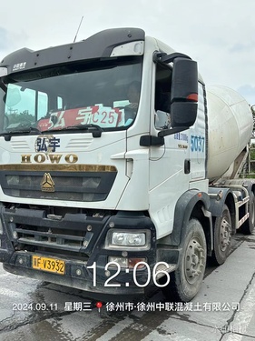 徐州市出售转让二手不详小时2021年徐工G4806E搅拌运输车