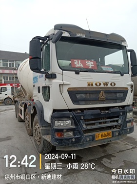 徐州市出售转让二手不详小时2021年徐工G4806E搅拌运输车