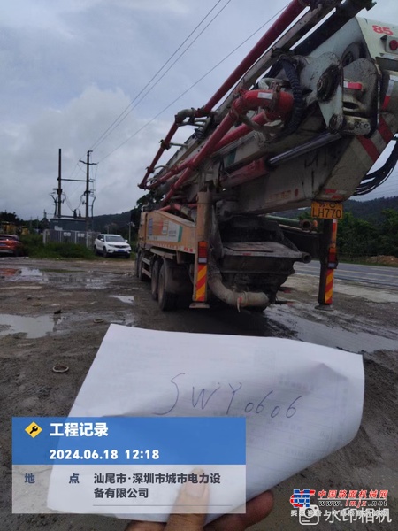 深圳市出售转让二手不详小时2020年徐工HB62V泵车