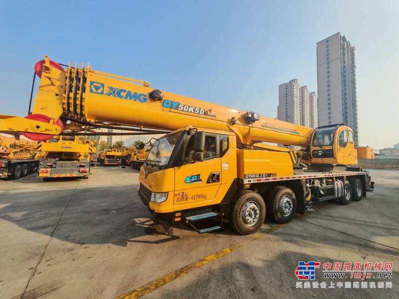 徐州市出售转让二手不详小时2024年徐工QY50K5D-2汽车起重机