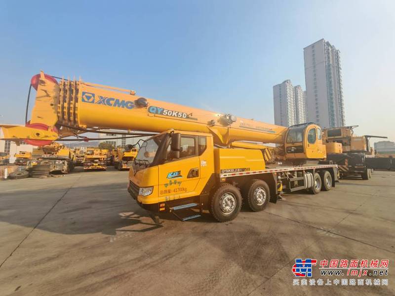 徐州市出售转让二手不详小时2024年徐工QY50K5D-2汽车起重机