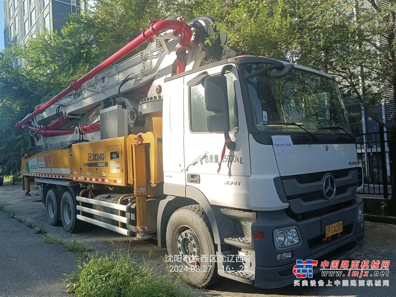 徐州市出售转让二手不详小时2019年徐工HB50V泵车