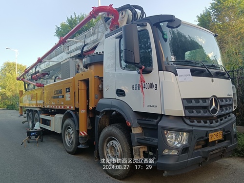 徐州市出售转让二手不详小时2020年徐工HB58V泵车
