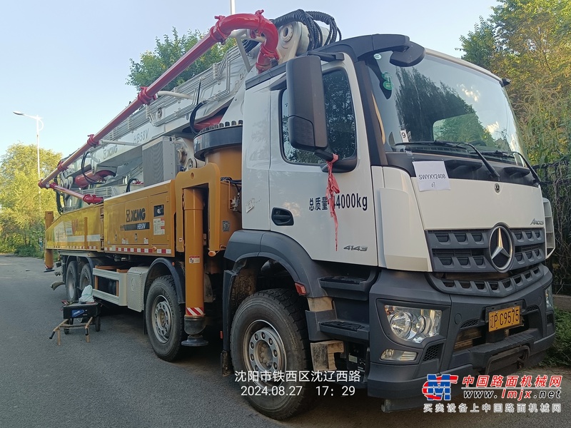 徐州市出售转让二手不详小时2020年徐工HB58V泵车