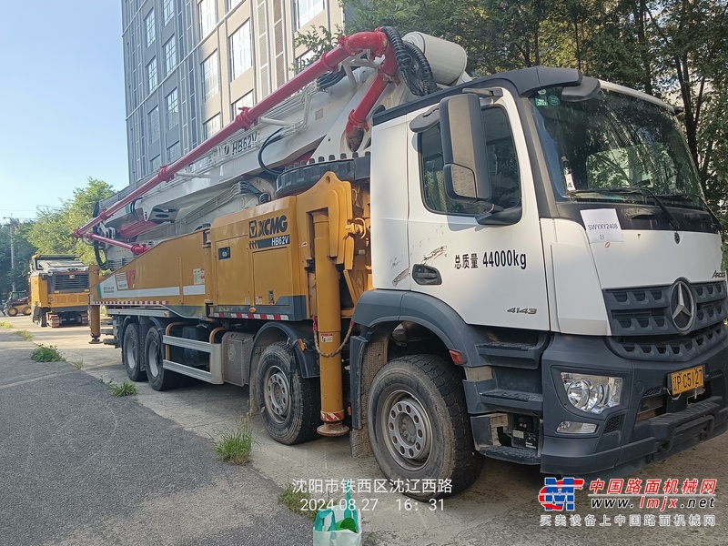 徐州市出售转让二手不详小时2019年徐工HB62V泵车