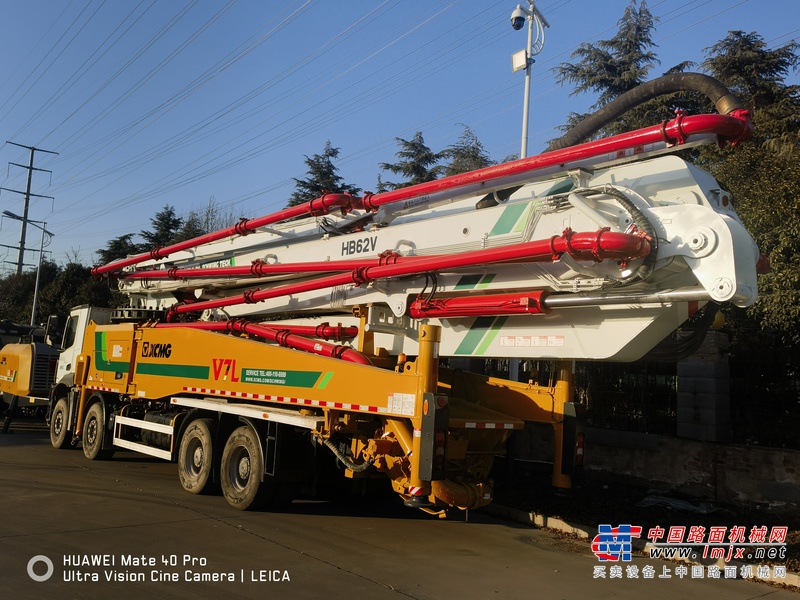 徐州市出售转让二手不详小时2019年徐工HB62V泵车